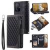 For Xiaomi 14T 13T Poco X5 Pro Redmi 14C Note 12 11 10 POCO X5 Pro 5G Luxury Leather Lanyard Card Slot Pouch Bracket Matte Silicone Phone Case