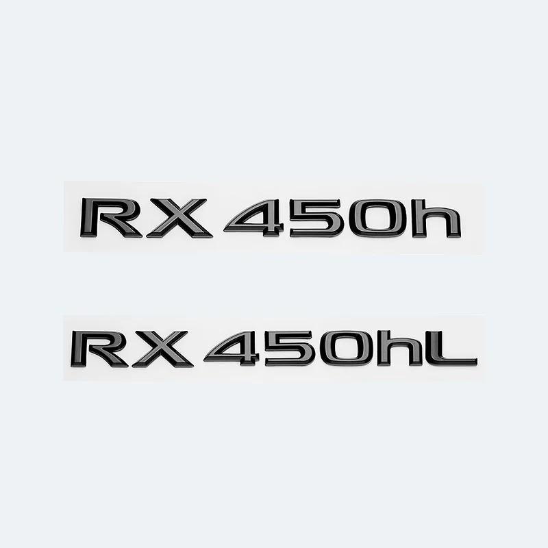 3D глянцевые черные буквы RX200t RX270 RX300 RX350 RX450h RX450hL гибридная эмблема для автомобиля LEXUS на крыло багажника задняя наклейка с логотипом