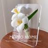 Creative Art Acrylic Photo Frame Vase Hydroponic Flower Arrangement Transparent Vase Office B&B Decorative Ornament