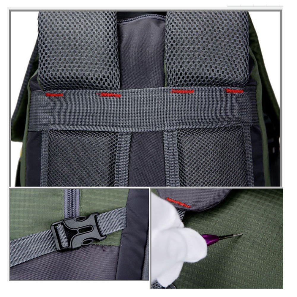 Водонепроницаемый альпинистский большой уличный многофункциональный рюкзак, оснащенный различными спортивными принадлежностями для походов на открытом воздухе [Raijoda], рюкзак, легкий,