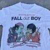 Новая футболка Fall Out Boy Believers Never Die Подарок для фанатов Унисекс Все размеры Футболка TH144 Унисекс Футболка