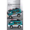 1/24 Mitsubishi Delica MPV Мини-автомобиль Литой сплав Коммерческий автомобиль Металлическая модель автомобиля Моделирование Звук и свет Игрушка в подарок