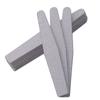 50Pcs Gray Rhombic Double-side Nail Files Nail Sanding Sandipaper Manicure Pedicure Tool 80 -100