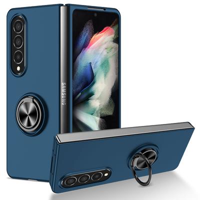 Для Samsung Galaxy Z Fold 3 4 чехол противоударный бронированный магнит кольцо подставка-кронштейн задняя крышка чехол для Galaxy Z Fold 1 2 5g чехлы