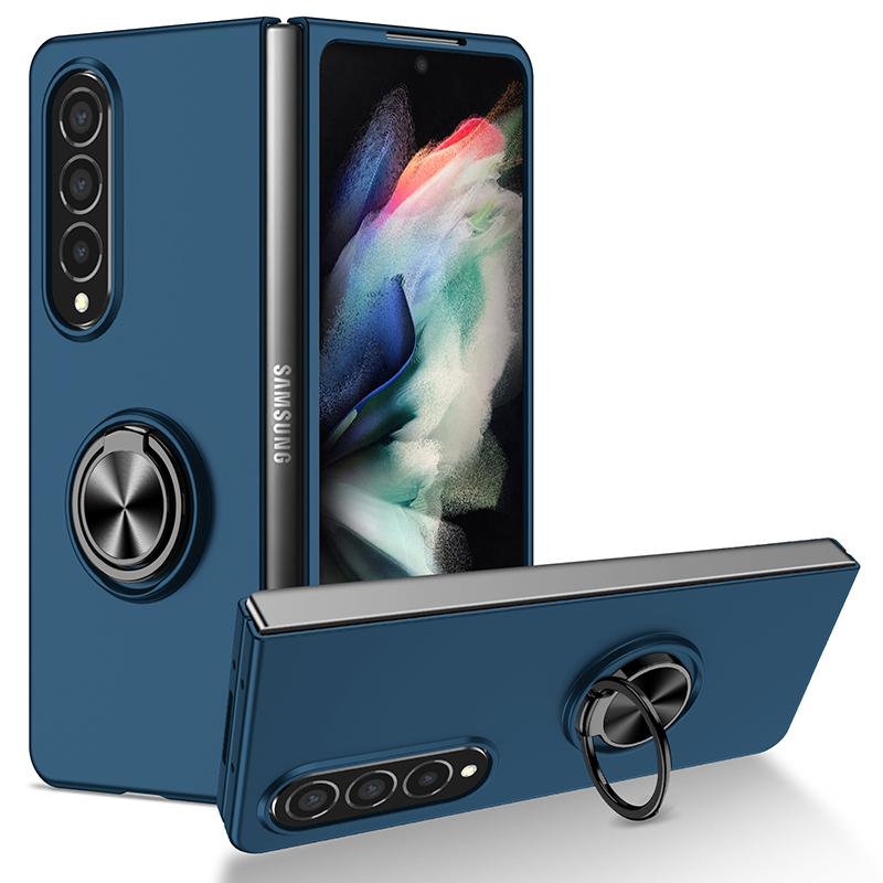 Для Samsung Galaxy Z Fold 3 4 чехол противоударный бронированный магнит кольцо подставка-кронштейн задняя крышка чехол для Galaxy Z Fold 1 2 5g чехлы