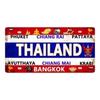 Chile Finland Iceland Flag Metal Signs Vintage Plaque Auto License Plate Embossed Tag Garage Bars Pubs Clubs Home Wall Decor