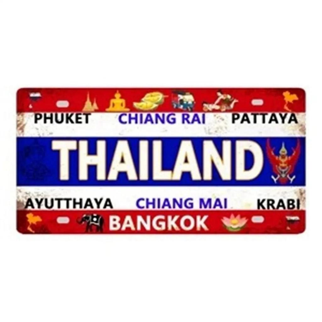 Chile Finland Iceland Flag Metal Signs Vintage Plaque Auto License Plate Embossed Tag Garage Bars Pubs Clubs Home Wall Decor