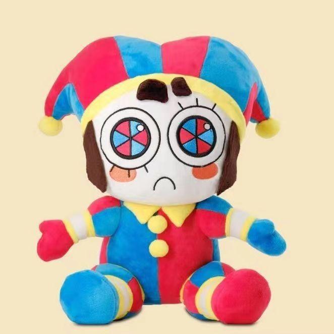 The Amazing Digital Circus Plush Toys Jax Rabbit Pomni Clown Cartoon Soft Stuffed Collectible Decoration Gift For Animation Fans