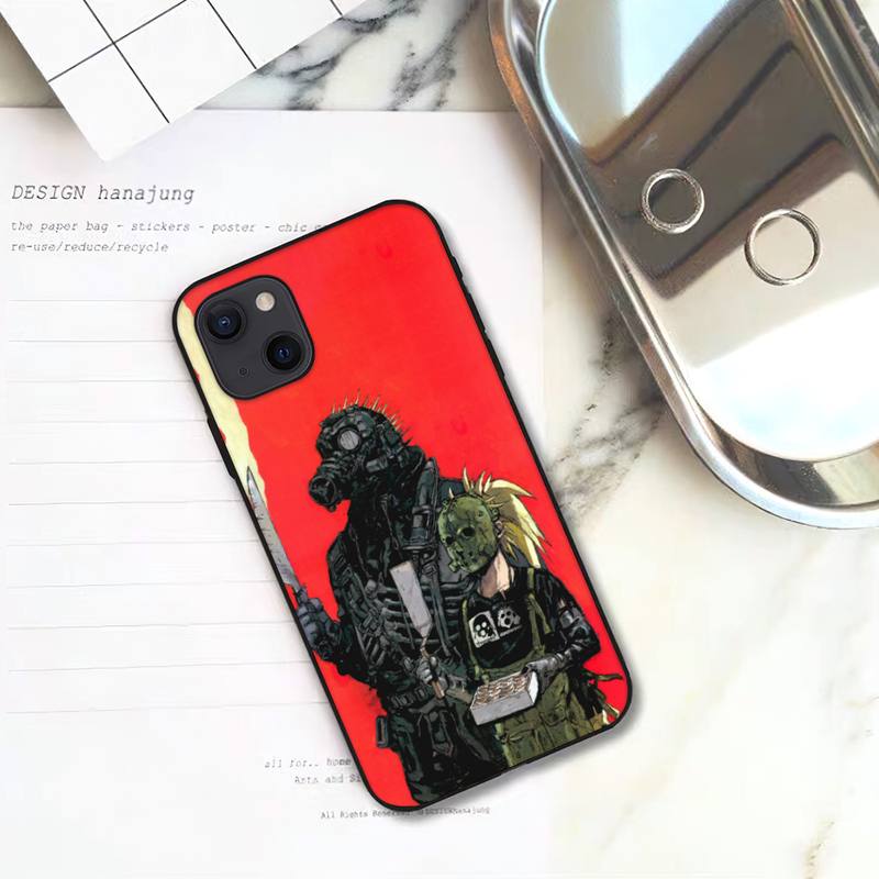 Чехол для телефона Dorohedoro с аниме для iPhone 11 12 Mini 13 14 Pro XS Max X 8 7 6s Plus 5 SE XR Shell