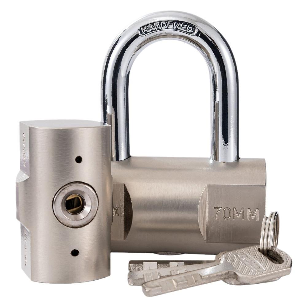 Waterproof Security Lock Stainless Steel Anti-theft Padlock  Outdoor Gym Dormitory Cabinet Door