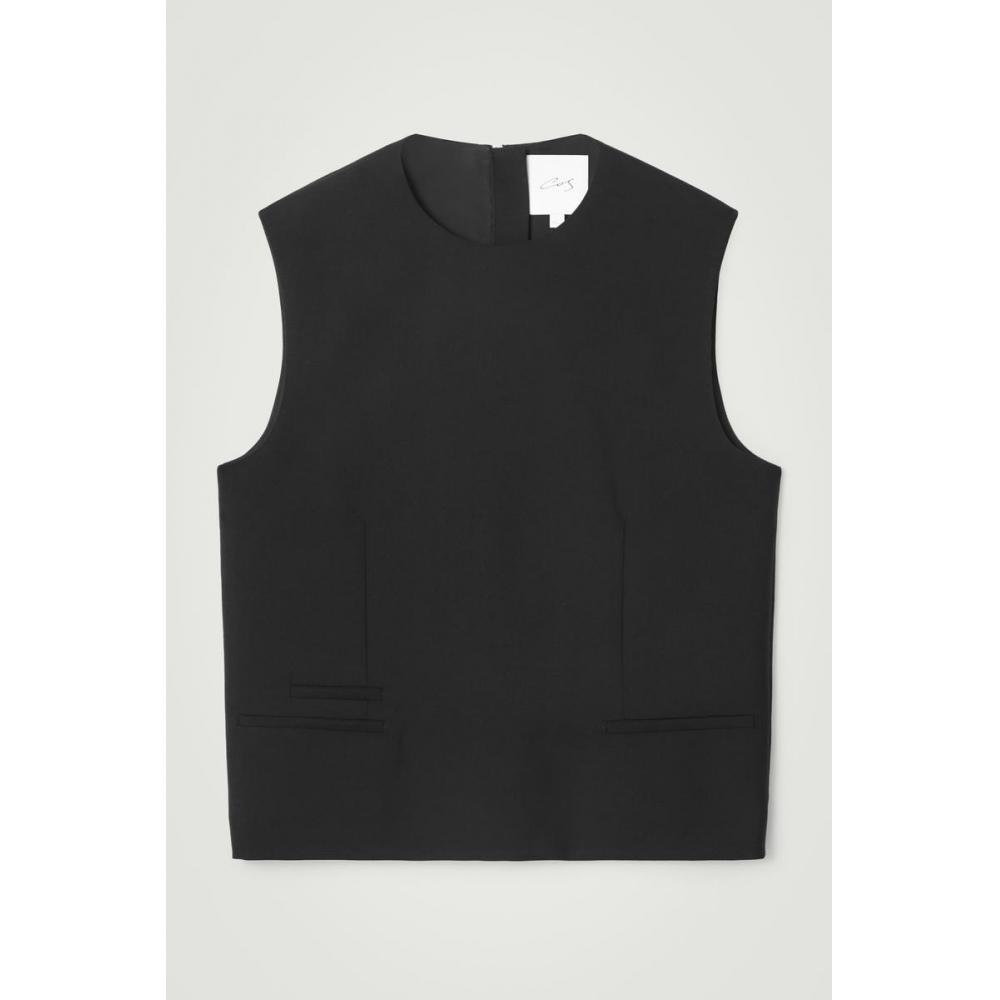 Cos Japan Tailored Wool Vest