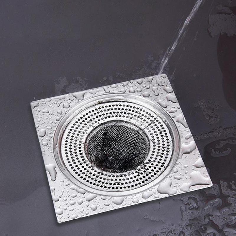 Уловитель волос Пробка Ванна Душ Сливное отверстие Фильтр-ловушка Проволочный фильтр для раковины
