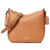 Pebble Leather Ellie File Bag Crossbody Crossbody Shoulder Bag Light Saddle CU960 [Item]