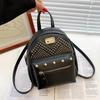 Fashion Student Casual Double Shoulder Women's Bag New Pattern Zipper Versatile Large-capacity Bag