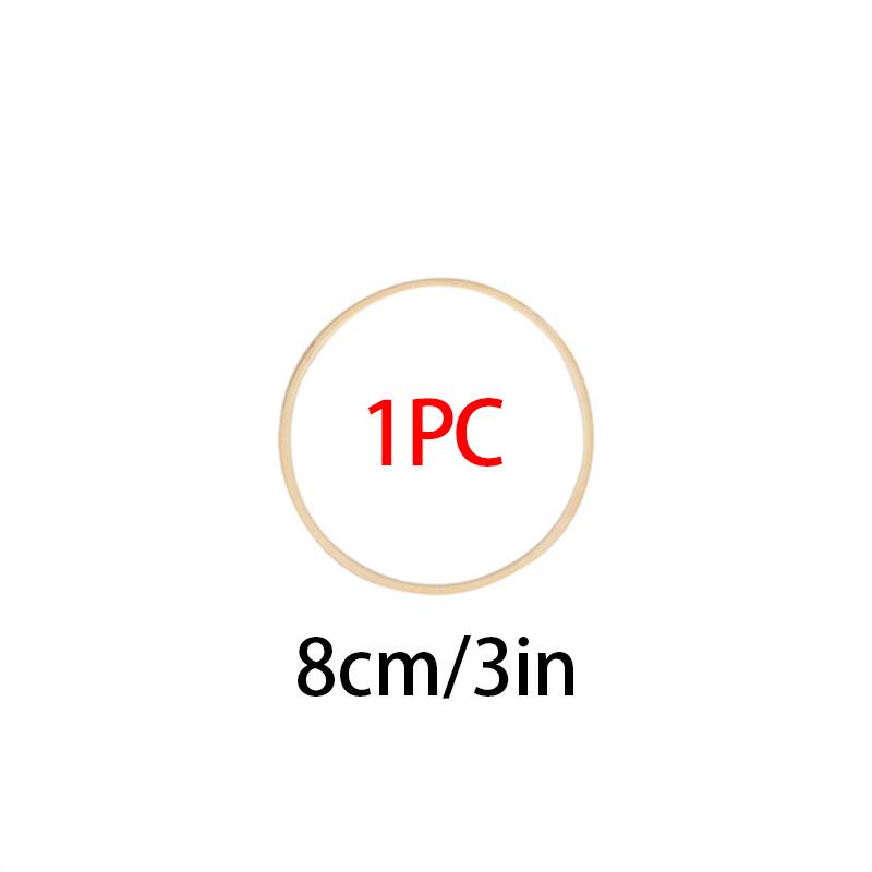 1/10PCS Wedding Accessories DIY Decoration Wall Decor Bamboo Circle Wedding Decor