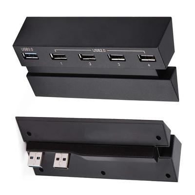 5-портовый USB-хаб Высокоскоростной контроллер-зарядник Разветвитель Адаптер расширения для PS4