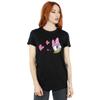 Disney Womens/Ladies Daisy Duck Kisses Cotton Boyfriend T-Shirt
