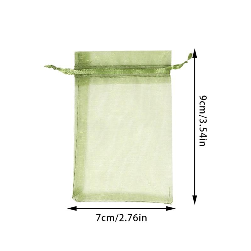 50pcs Garden Fruit Mesh Drawstring Bags Plant Fruit Protective Cover Vegetable Tomato Netting Bags