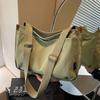 Tote Bag Women'S Bag Canvas Bag Large Capacity Fashion Versatile Single Shoulder Casual Class Messenger Bag
