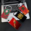 Morocco Flag Shockproof Phone Case for iPhone 17 Air 16 16E 15 Pro Max 14 Plus 13 Mini 12 Back Cover Anti Fall Fundas