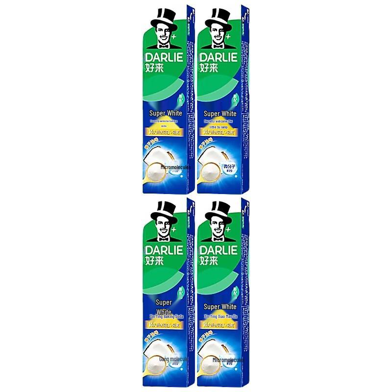 DARLIE Extra White Baking Soda Toothpaste - Cucumber Mint (4-Pack)