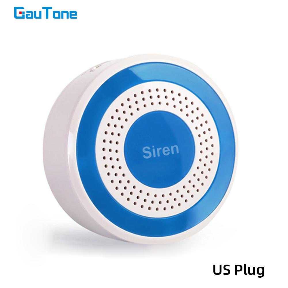 433MHz 85dB Wireless Siren Strobe Light Alarm Alert Sensor For Wifi GSM Security Alarm System