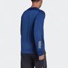 Adidas Тренировочная быстросохнущая футболка с длинным рукавом для мужчин, синяя H34501