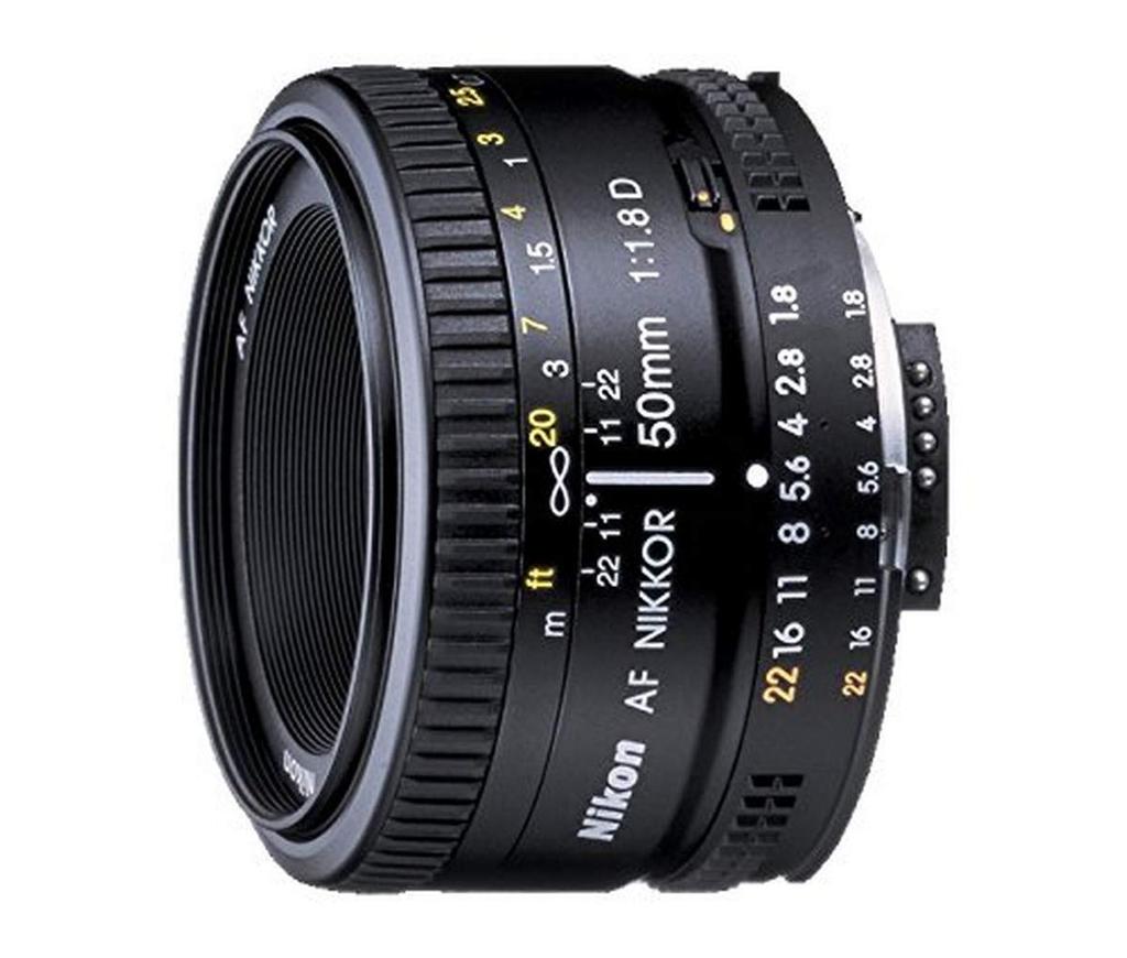 Nikon Single Focus Lens Ai AF Nikkor 50mm Full Size Compatible F1.8D