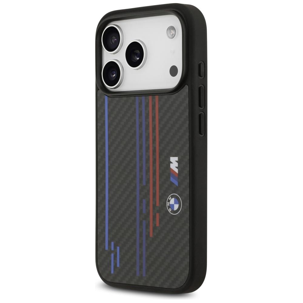 BMW M Kevlar Lines & Logo MagSafe Case for iPhone 17 Pro Black