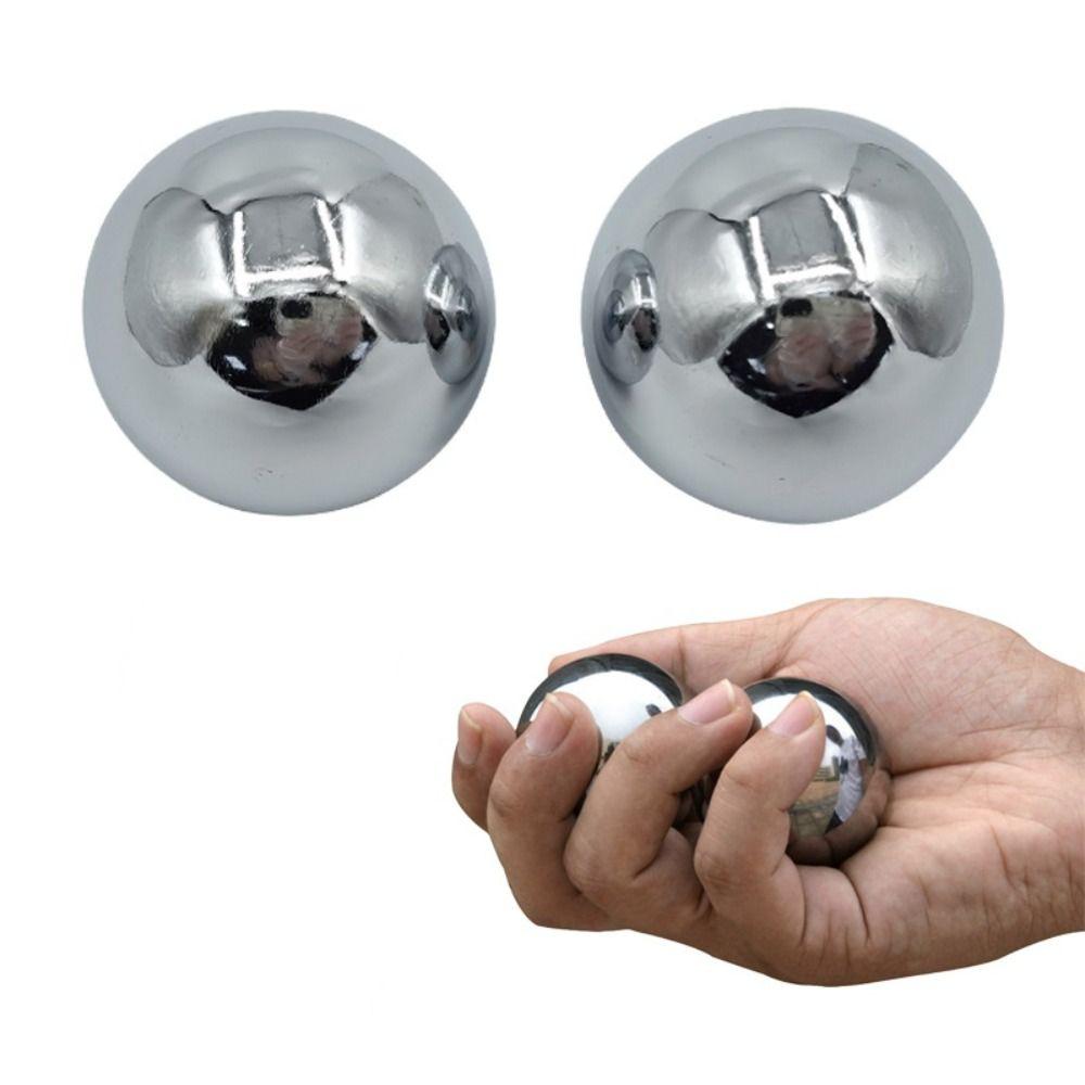 Гальванические шары для ручного массажа, шары для упражнений для рук, китайские оздоровительные шары, улучшают суставы