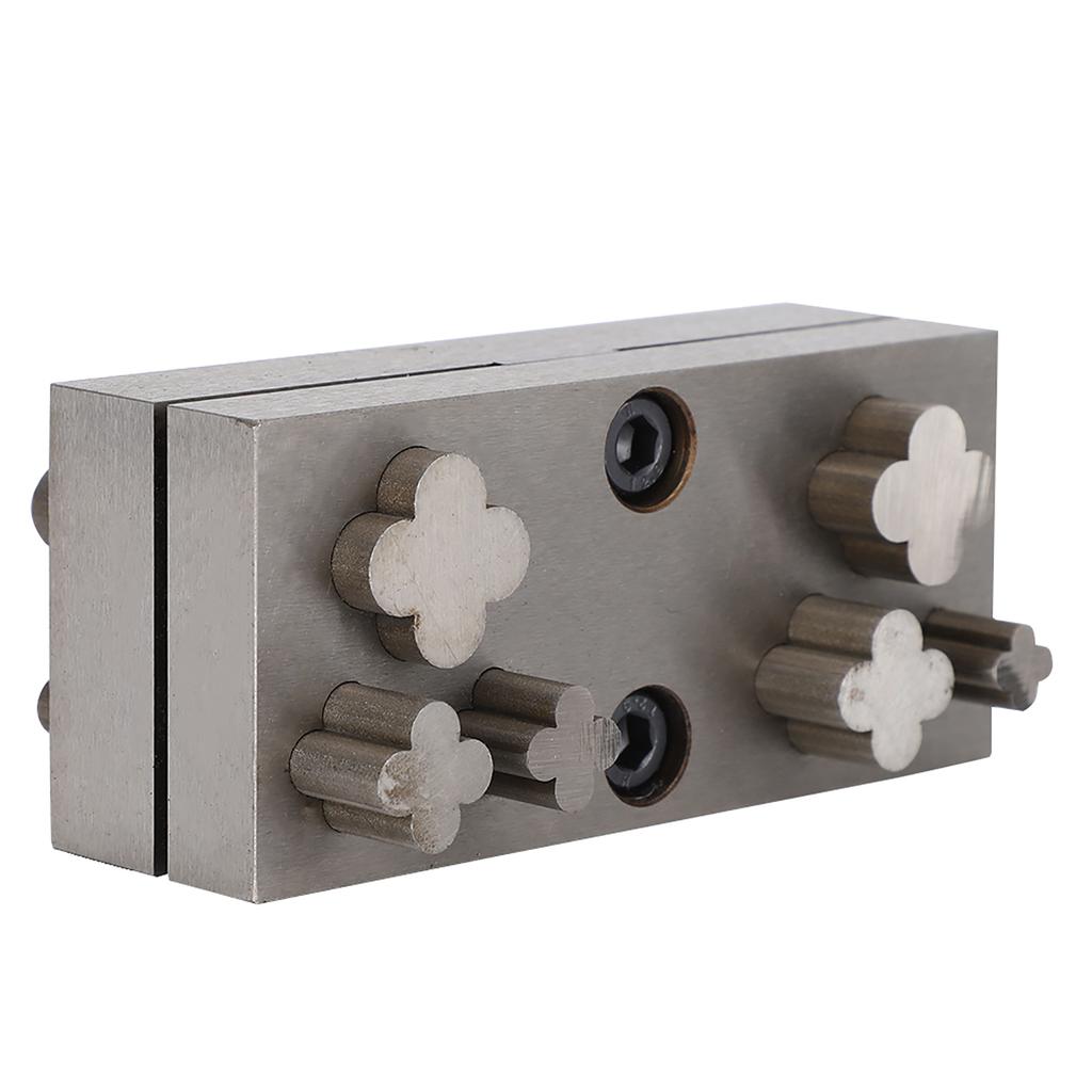 Набор дисков для пробивки отверстий, стальная пластина Lucky Clover, пробивные инструменты для ювелирных изделий