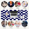 1PC Checkerboard Pattern Oversized Mouse Pad - Non-Slip Rubber Base Perfect for Office School Esports Home Decor Desk Mat 215A