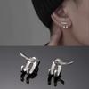 2023 New Punk Earring for Men Detachable Dual Purpose Stud Earring Prong Ear Charms Fashion Mens Jewellery Pendientes