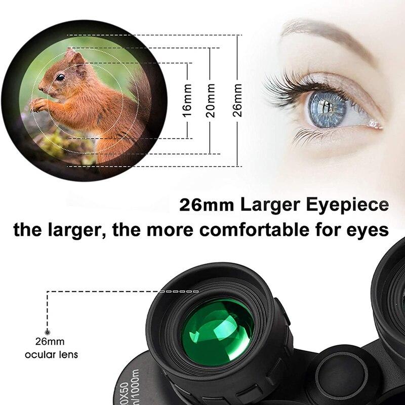 500X25 Portable Hd Zoom 5000M/50000M Binoculars Telescope Powerful Folding Long-Distance Vision Hunting Outdoor Camping Sports