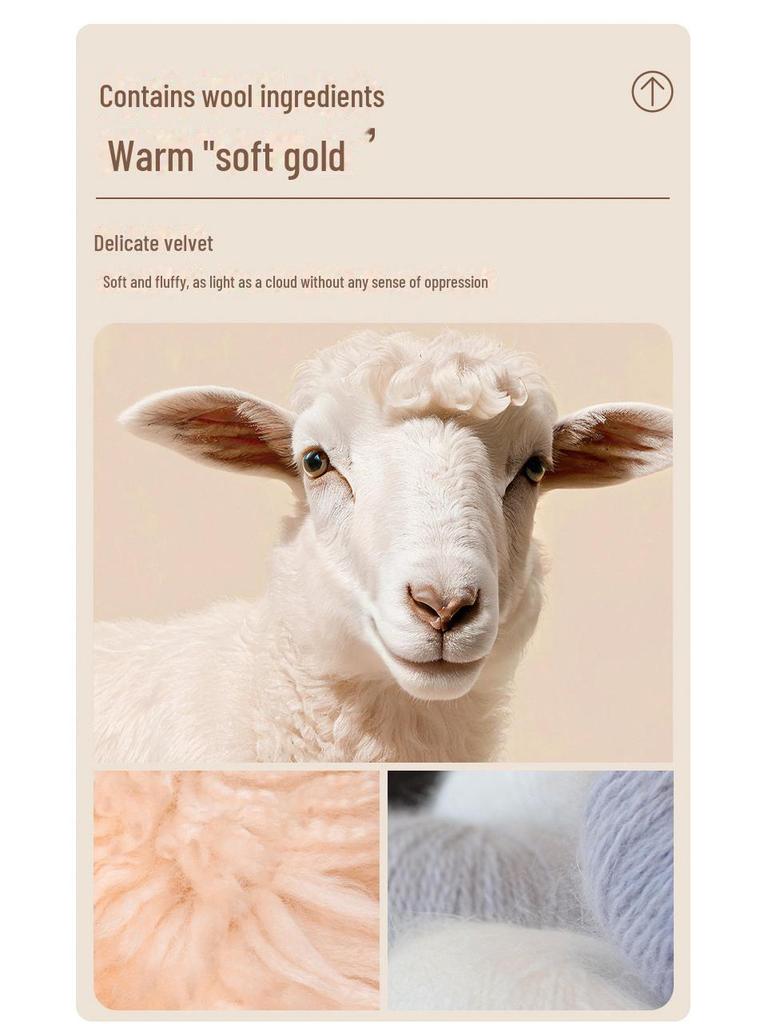 Женские шелковые леггинсы с высокой талией и флисовой подкладкой - Теплые брюки из смеси шерсти на осень/зиму