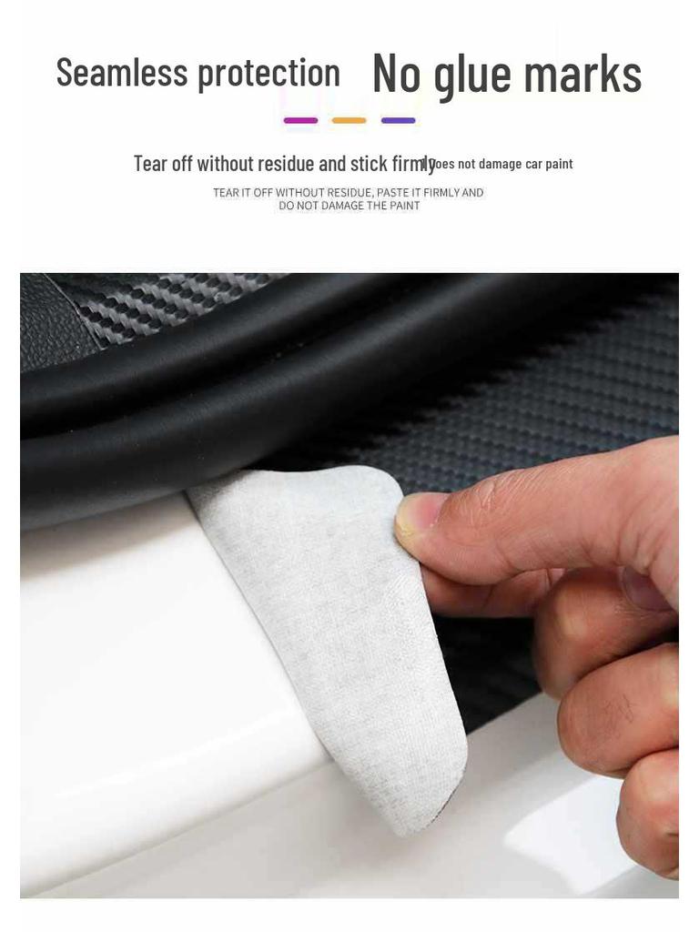 Аксессуары для интерьера Geely Emgrand 4-го поколения: Наклейки на пороги дверей