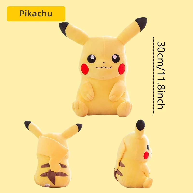 Pikachu Plush Stuffed Animal Toy Eevee Mew Cubone Psydusk Lapras Gengar Charizard Peluche Doll Gift For Kids