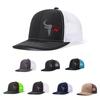 Bull Head Print Sun Hats Breathable Snapback Hats Casual Summer Baseball Cap Men Women