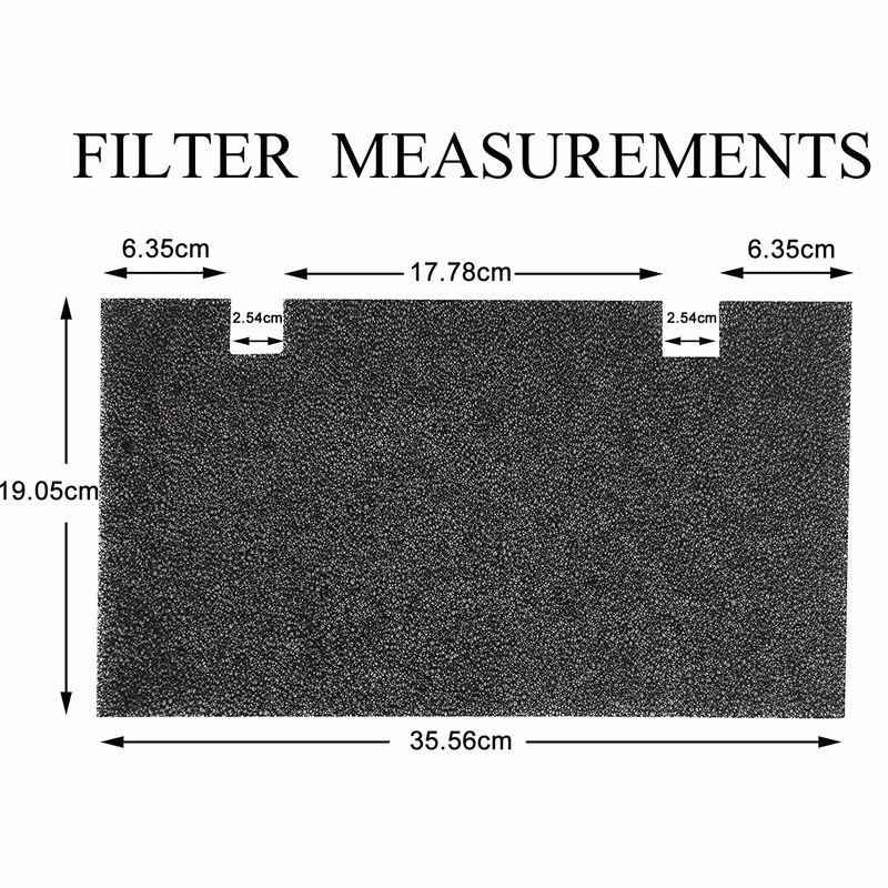 RV A/C Ducted Air Grille Duo-Therm Air Conditioner Grille Replace for The Dometic #3104928.019 with Air Filter pad Assembly
