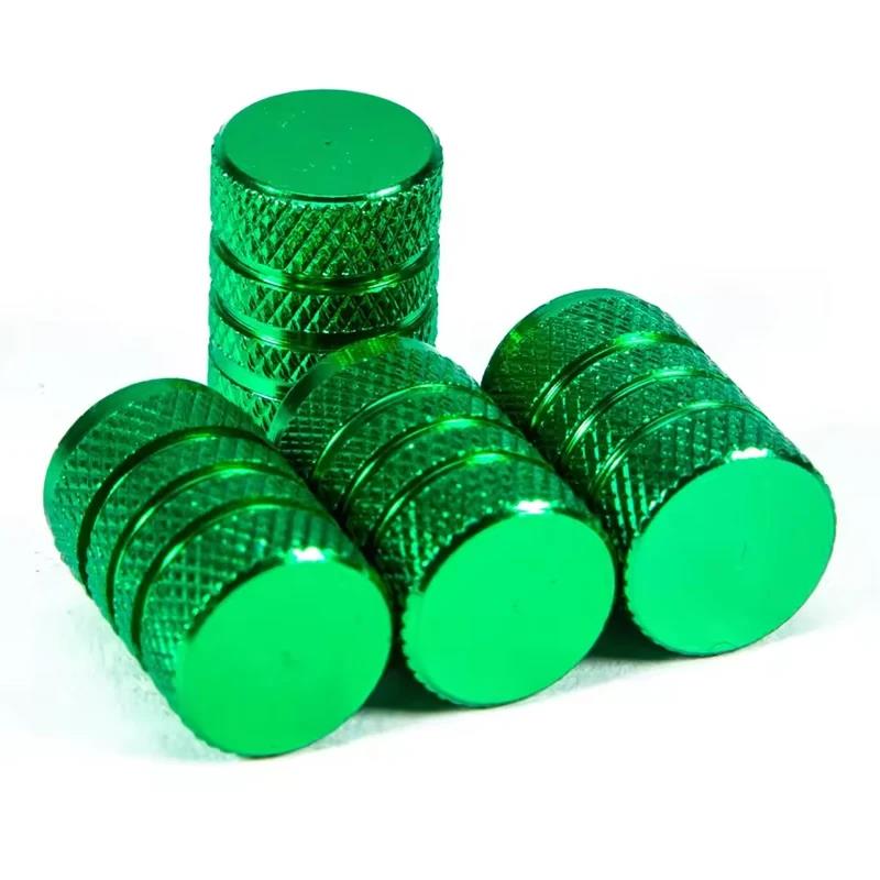Aluminum Valve Stem Caps 4Pcs Universal Dustproof Protective Covers for Car Motorcycle Bicycle Tire Accessories Stem Caps1