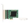 8111G T4 PCI E X1 4-портовая гигабитная серверная сетевая карта 101001000 Мбит/с гигабитный Ethernet сервер