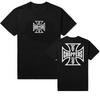 Модный тренд летней одежды для улицы Детская футболка с принтом с высококачественным удобным круглым вырезом, короткими рукавами, Детская оверсайз футболка
