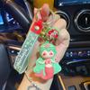 Fashion Mermaid Princess Keychain Creative Car Key Pendant Cartoon Doll Keyring  Student