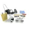 Dental Loupes With Light 3.5X420mm Surgical Binocular Glasses Magnifier with LED Headlight