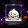 DIY Craft for Kids 3D Printed Halloween Mummy Figurine, Blank Paintable Bandage Ghost Pumpkin Statue, Decoration Mini Desktop Ornament Window
