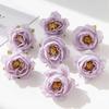 10Pcs Artificial Flowers Wedding Decoration Christmas Garland Home Room Scrapbooking Brooch Diy Gifts Candy Box Fake Silk Peony