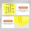 Outdoor Rain Gauge Rainfall Gauge: Rain Measure Stake Tube Garden Rain Measuring Cup For Outside Yard Lawn Land Rain Volume Measure Tools(yellow)(10pc