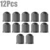 Tyre Valve Dust Caps Valve Stem Covers Plastic Tire Caps With O Rubber Ring For Car, Motorbike, Trucks, Bicycle  Airtight Seal