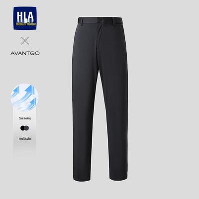 Мужские брюки HLA зауженного кроя в стиле business casual