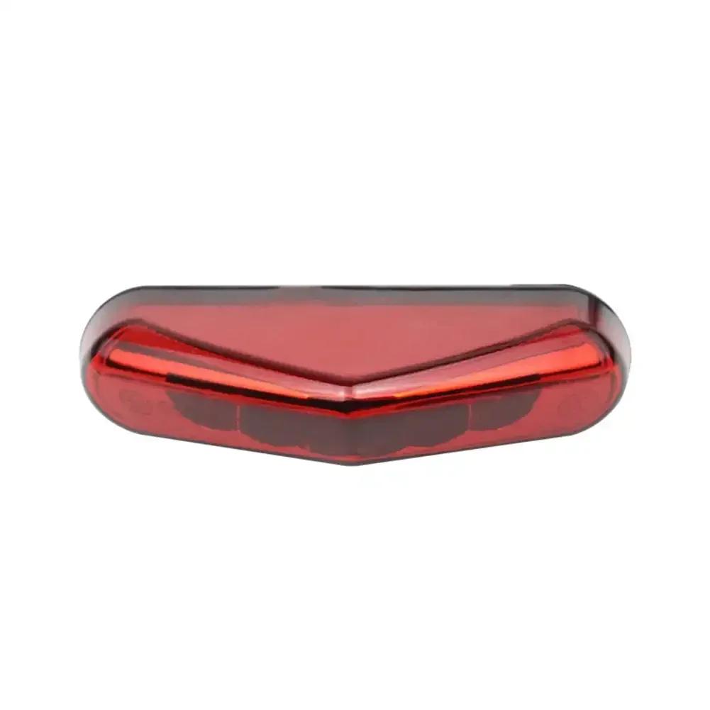 Мини мотоцикл светодиодный задний фонарь для номерного знака 12 В задний стоп-сигнал для мотоцикла Pit Dirt Bike ATV Chopper Scooter Cruiser задний фонарь номерного знака